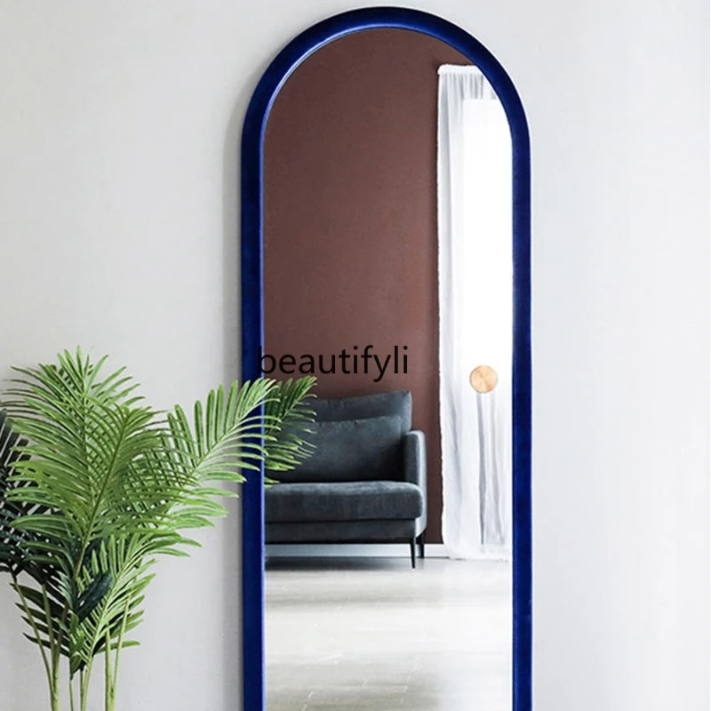 

LZZ Fashion Wall Mirror Creative Full-Length Mirror Floor Mirror Full-Length Mirror
