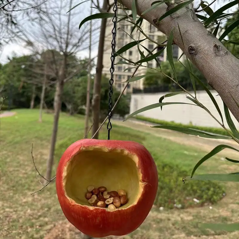 elska karmnik dla ptaków ogrodowy uchwyt na karmę zewnątrz o dużej pojemności kreatywny dzikich praktyczny do łatwego napełniania i