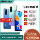 Глобальная версия смартфона Xiaomi Redmi Note 11, Восьмиядерный процессор Snapdragon 680 33W Pro, быстрая зарядка, 50 МП, Quad Camera