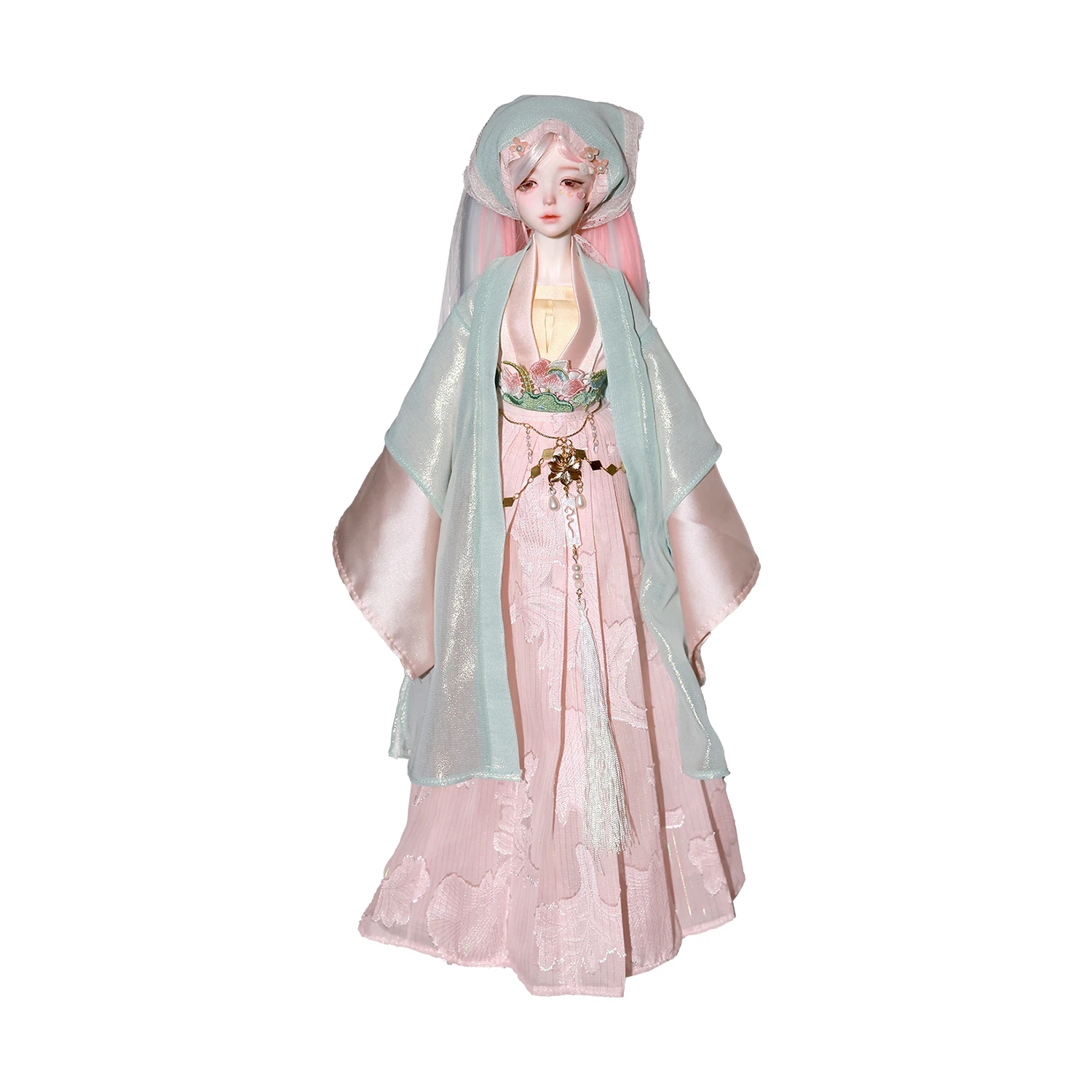 Кукла BJD ShugaFairy 14 Elaina C Fullset Eastern Song Beizi Summer Fairy с изогнутыми улыбающимися глазами, голова из смолы, шарнирная, на заказ (art.: 3920db7315330) - 3920db7315330