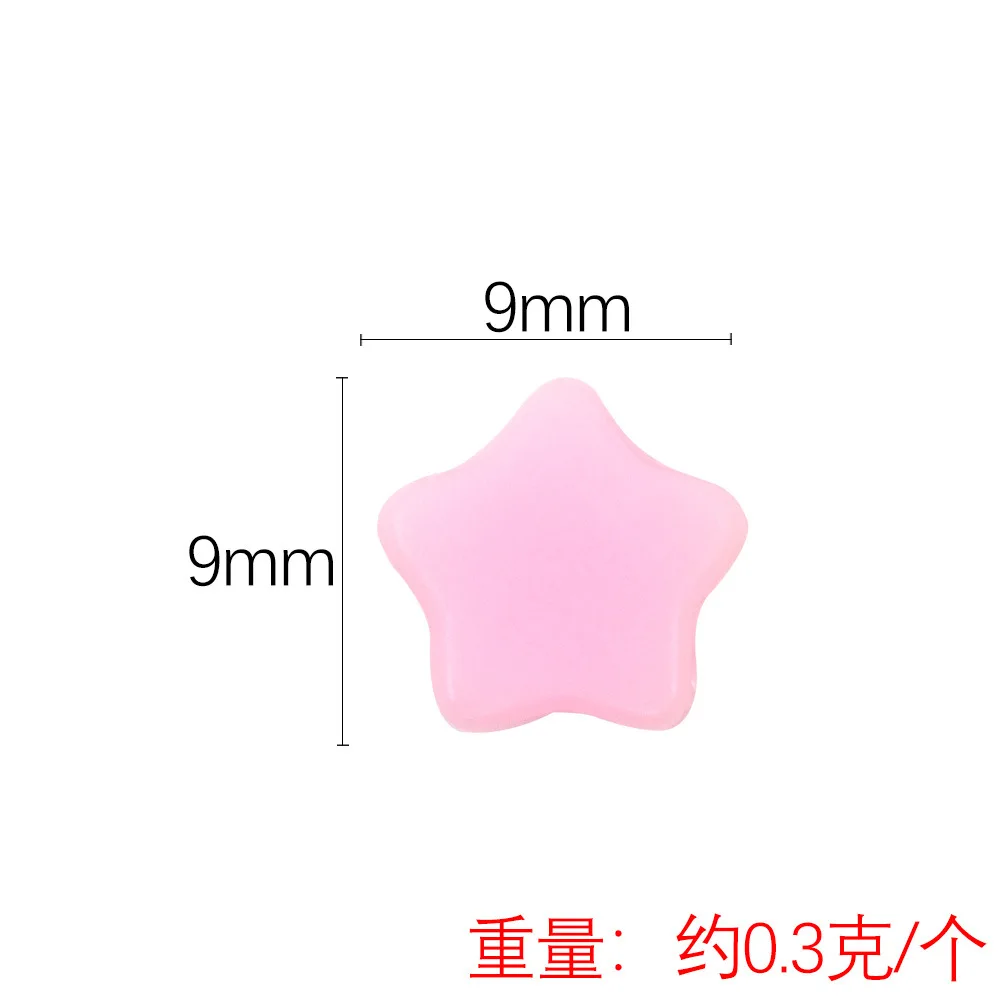 

Миниатюрная Статуэтка ZOCDOU с мультяшными звездами, 100 шт., Ремесленная фигурка, украшение, миниатюры, украшение для дома