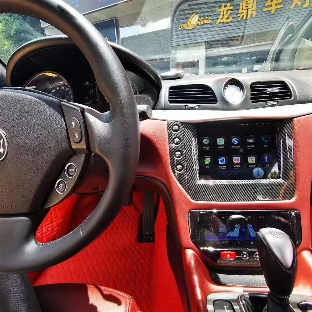 Автомобильный Кондиционер плата для Maserati GT granatro 2007-2017 экран из углеродного