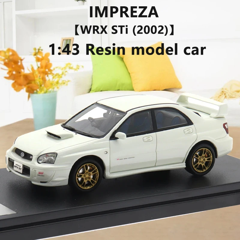 1/43 модель автомобиля из смолы IMPREZA WRX STi (2002) стильная изысканная версия модели
