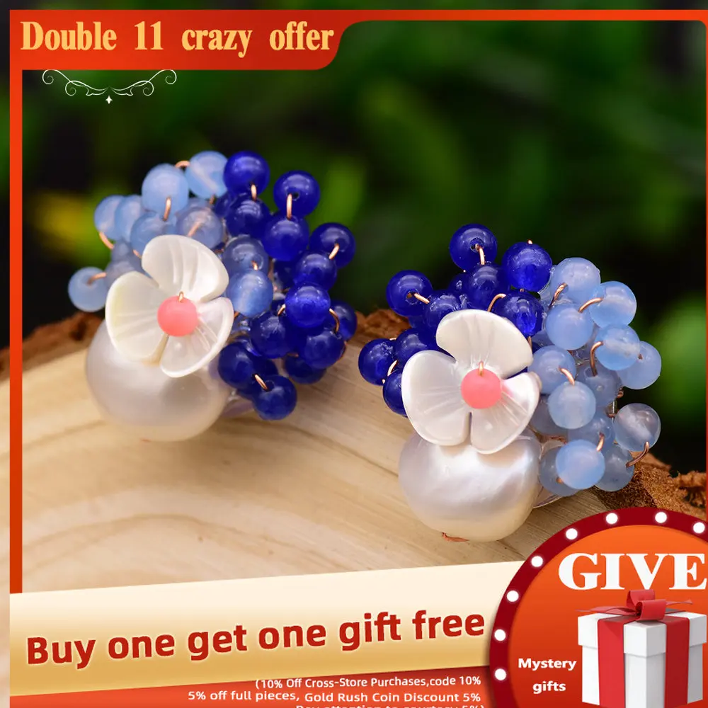 

Женские серьги из серебра 925 пробы с пресноводным белым жемчугом