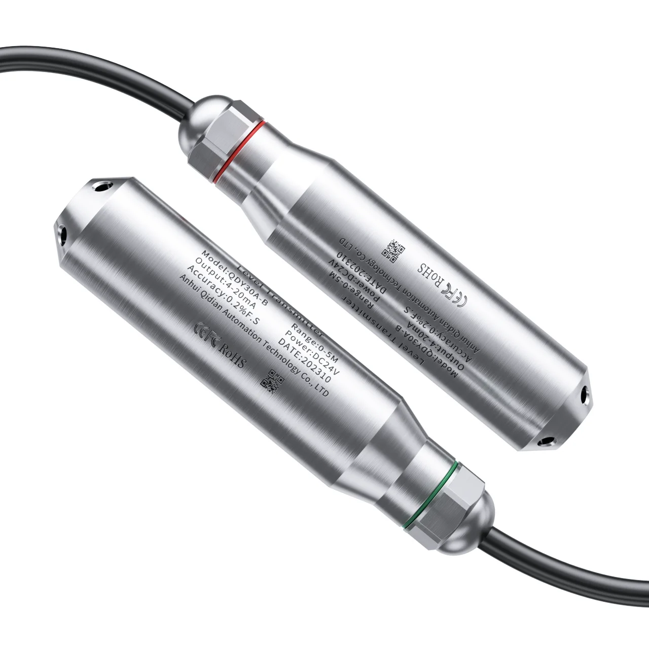 Датчик уровня воды 0-5 в датчик жидкости RS485 4-20 мА 0-10 В диапазон м передатчика 24