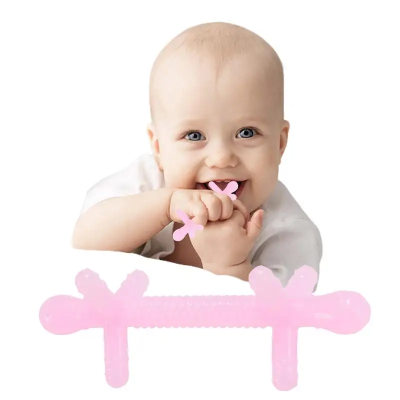 

Teething Toys Newborn Infant Molar Teether Soothe Babies Gums Babies Chewing Training Toys For 0-6 Months 6-12 Months