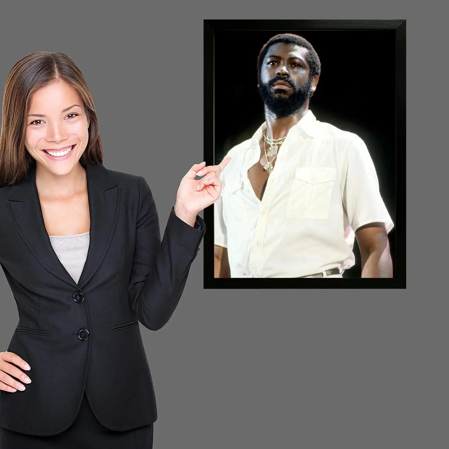 Холст Тедди Pendergrass постер и настенное искусство картина с принтом современный