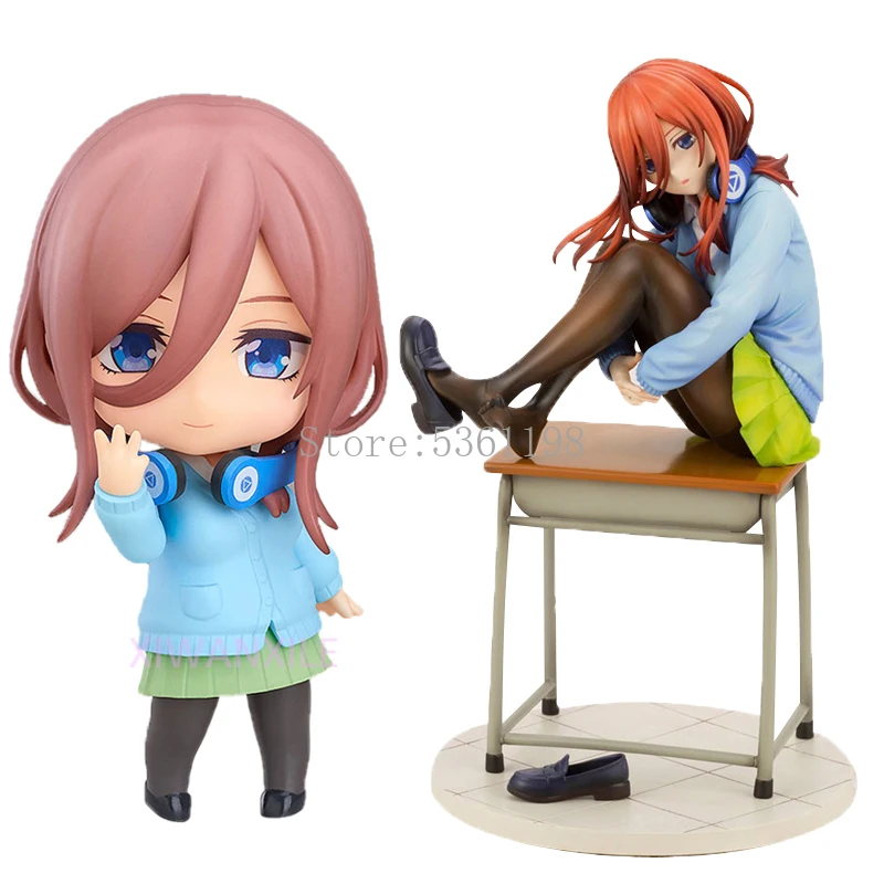 

Фигурка аниме Мику Накано, 19 см, фигурка Мику Накано #1306, фигурка Мику Накано Нино, игрушка-кукла