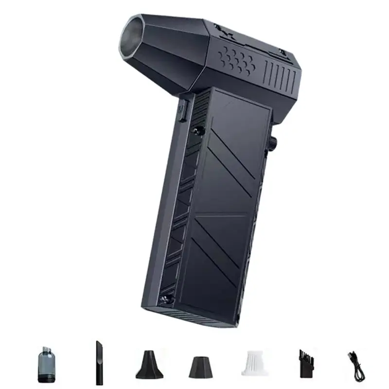 Фото Мощный бесщеточный вентилятор A03F-X6 Pro Violent Fan 140000 об/мин, 8000 мАч, для дома и улицы, портативный, как снегоуборщик, для электроинструментов №1