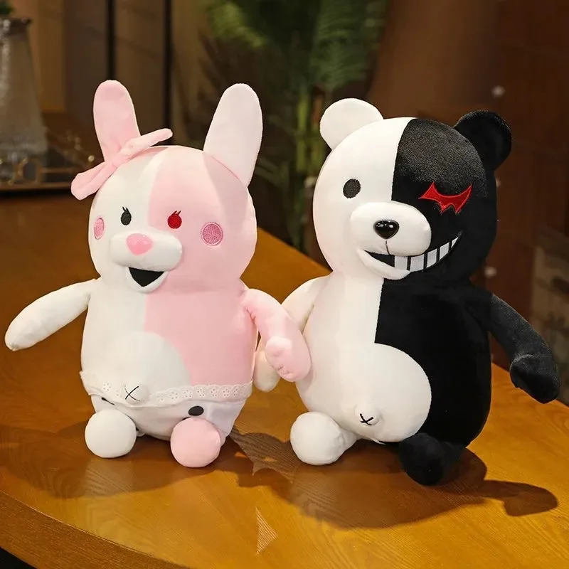 Мягкая плюшевая игрушка Монокума из Danganronpa, 20 см, для детей, фанатов, косплея, подарков на день рождения, праздников, коллекционирования, украшения комнаты на Рождество (art.: 3920d7d8ec44e) - 3920d7d8ec44e