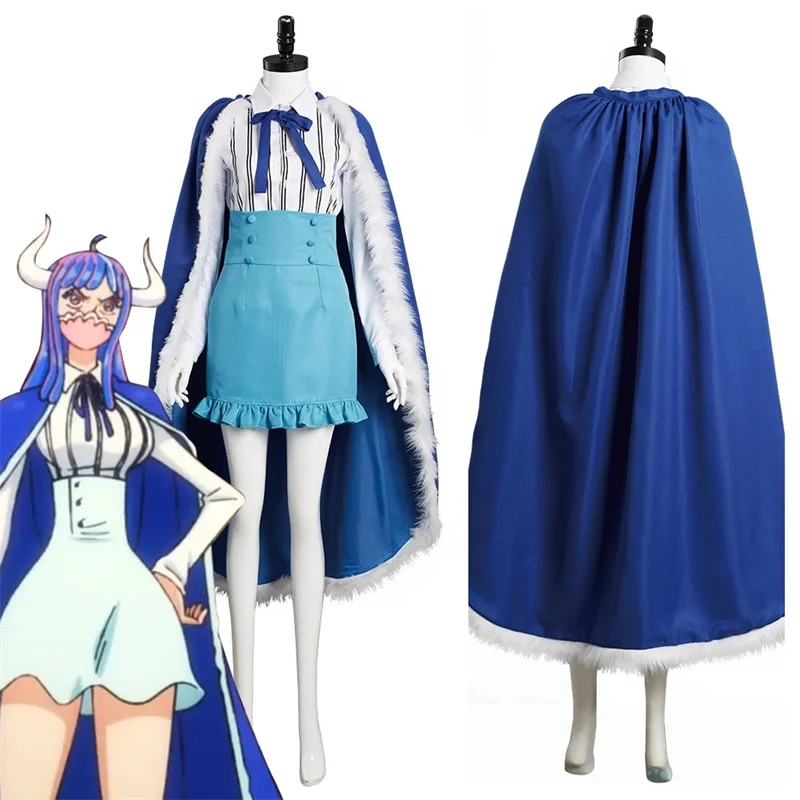 

Anime Ulti Cosplay Costumes Skirt With Cloak Bow Tie Sexy Pretty Female Uniform Halloween Party Suit