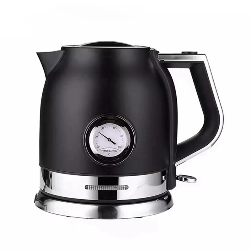 

1.8L Electric Kettle Stainless Steel Smart Samovar Kitchen Tea Coffee Thermo Pot with Temperature Display EU Plug