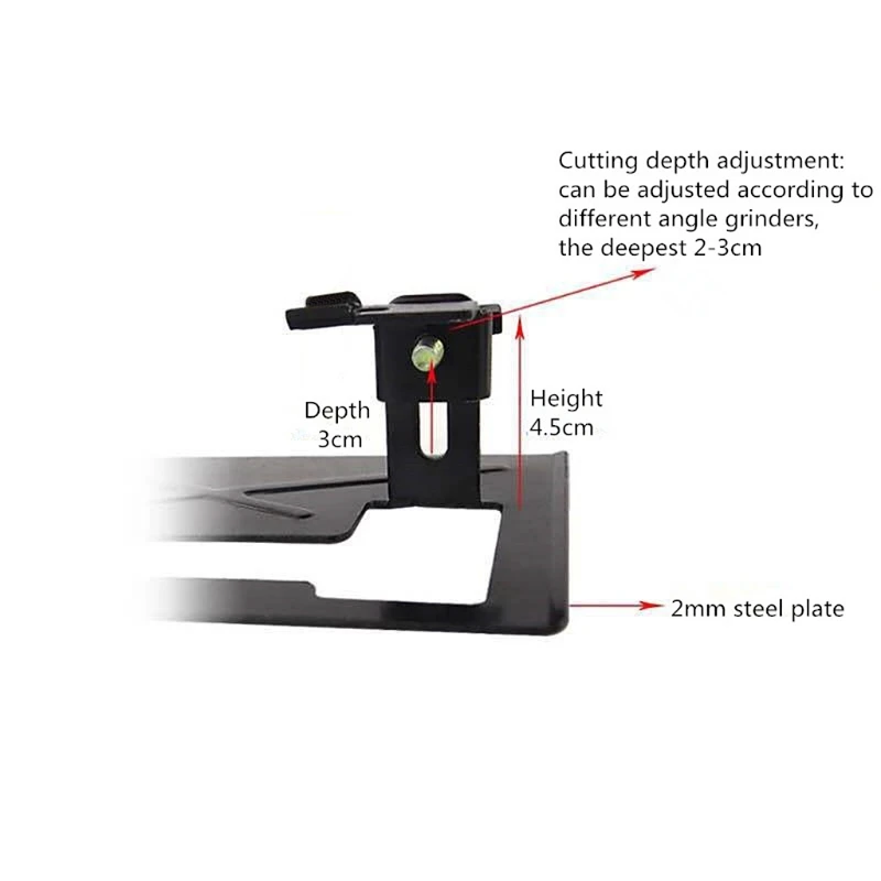 Регулируемая угловая шлифовальная машина подставка для деревообрабатывающего