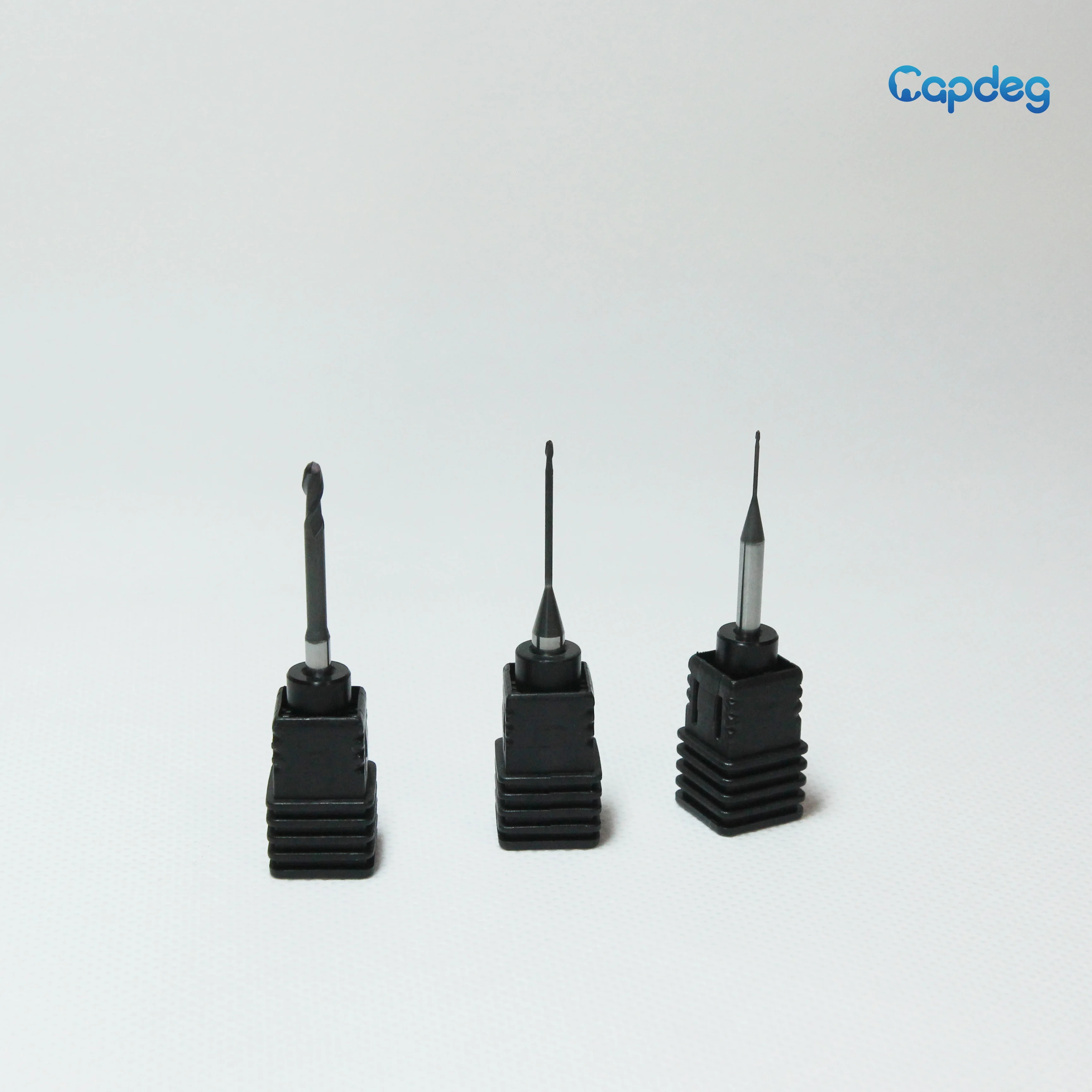 Фото Фрезы для циркония Imes icore 250i, совместимые с CAD/CAM, алмазные, с диаметром хвостовика 3 мм, 2.5/1.0/0.6 №3