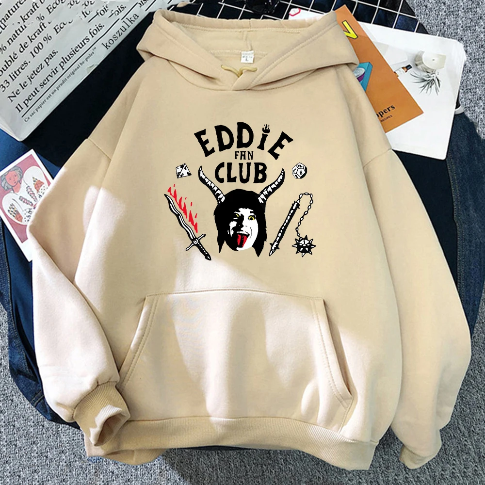 

Eddie Munson Hoodie Women/Men Aesthetic Clothing Hoodies Unisex Harajuku Graphic Pullover Sweatshirt Hoody Tops Clothes