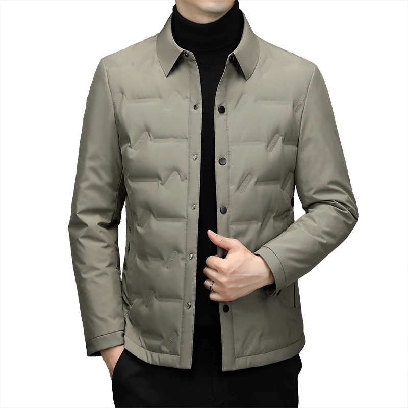 BATMO 2022 New Arrival Winter 90% White Duck Down Jackets Men,male Warm Thicked  Coat, 22056