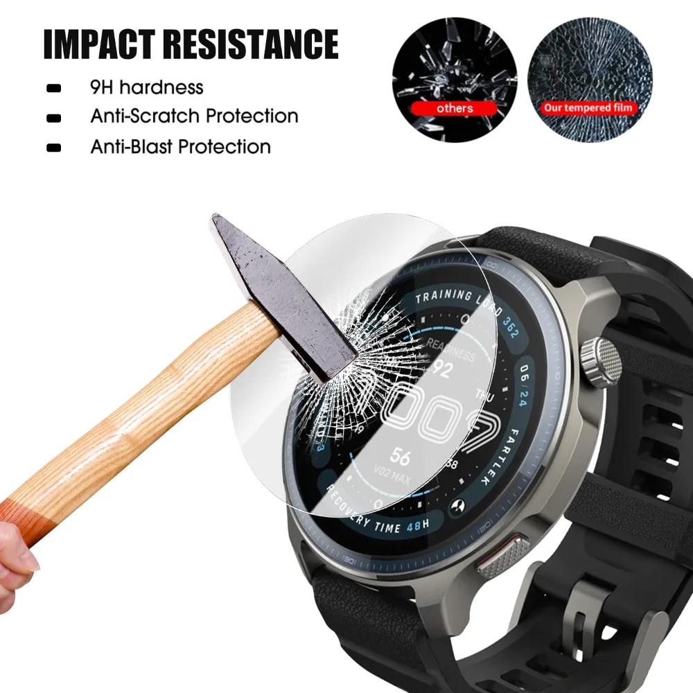 Фото 1-5 шт. закаленное стекло для Amazfit Balance 2, простая установка, защитные пленки Ultra HD для экрана, взрывозащищенная пленка, пленки против царапин №4