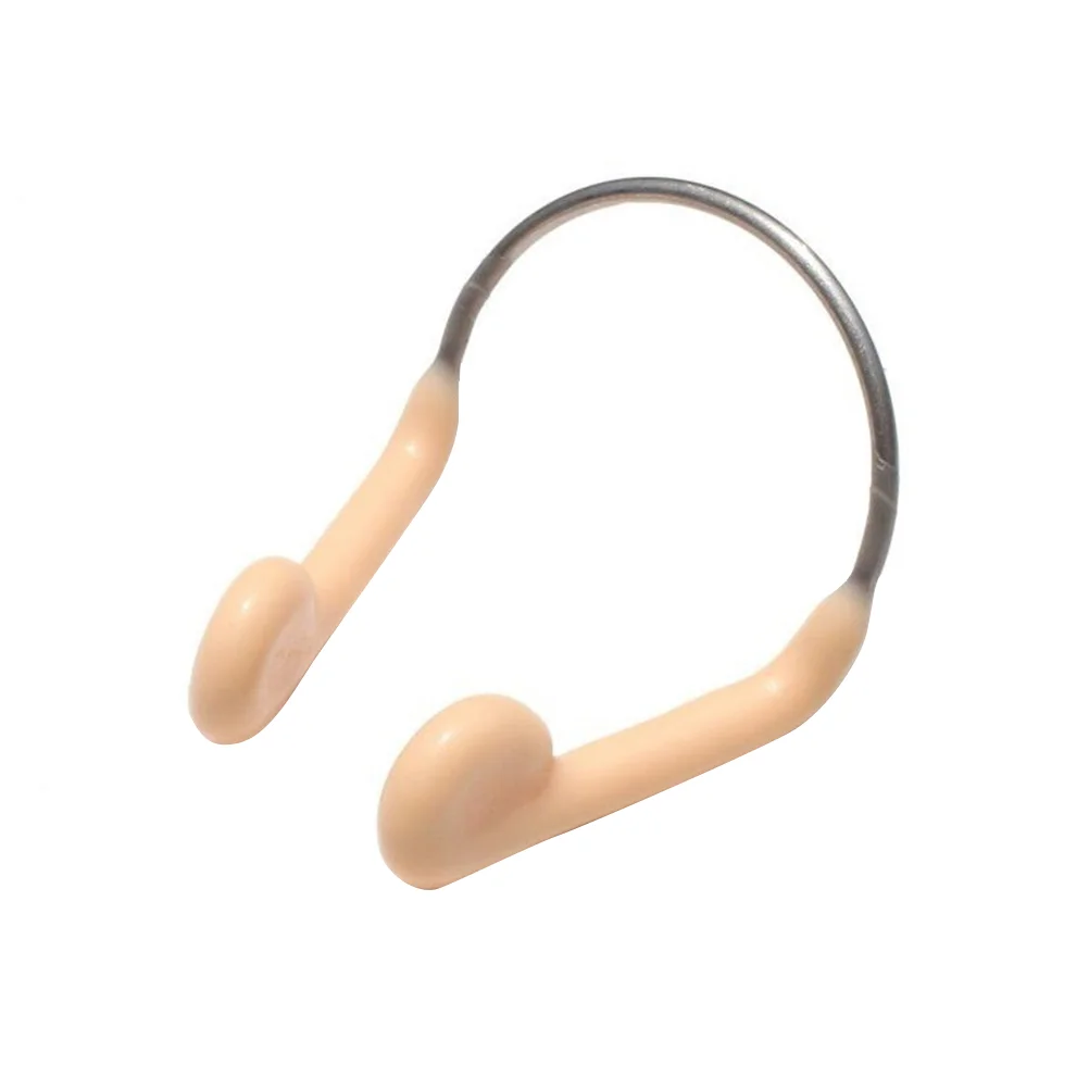 

4Pcs Anti-choking Water Professional Swimming Nose Clip Swimming Nose Clip Nose Protection (Fleshcolor Free Size)