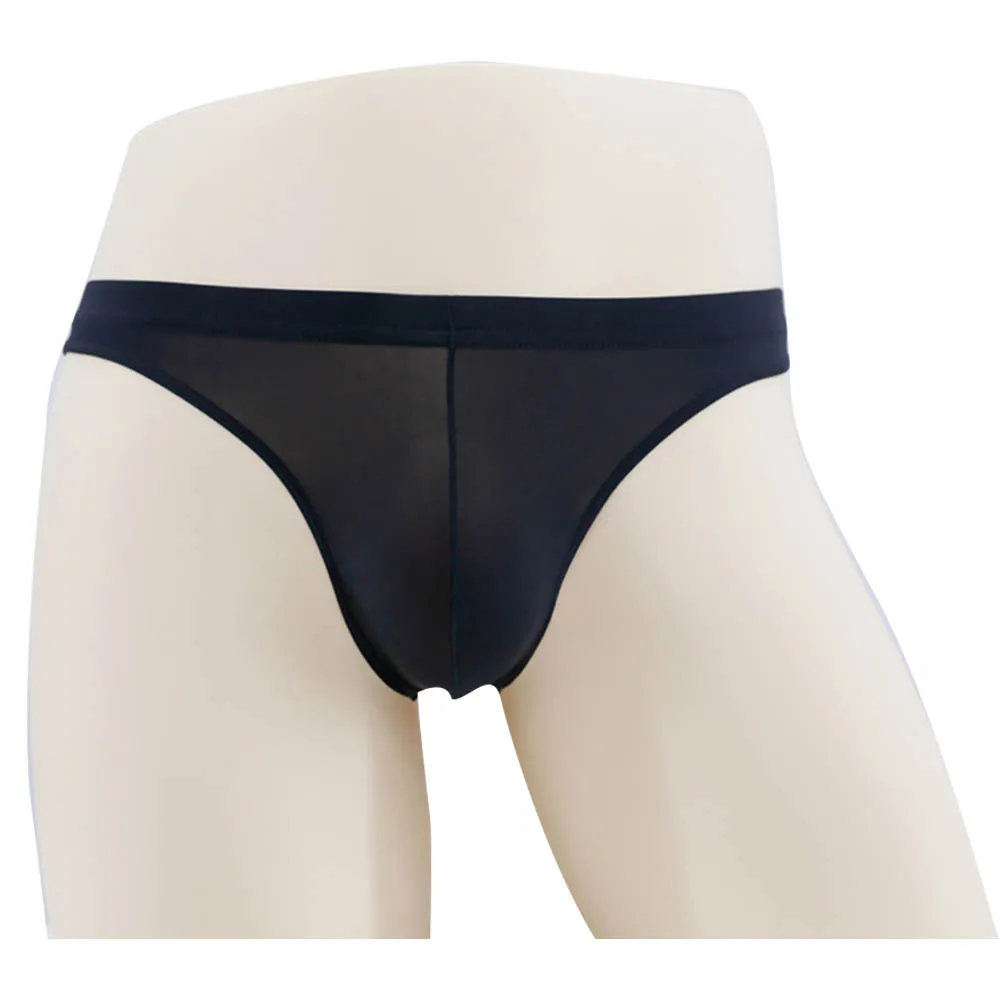 

Mens Transparent Mesh Underwear Seet Through Underpants Bulge Pouch G-string Low-Rise T-back Thongs See Through Ultra-thin Brief