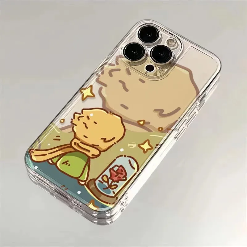 Маленький чехол для телефона Le Prince iPhone 15 14 13 12 11 Pro Max Mini X XR XS SE20 8 7 Plus влюбленных