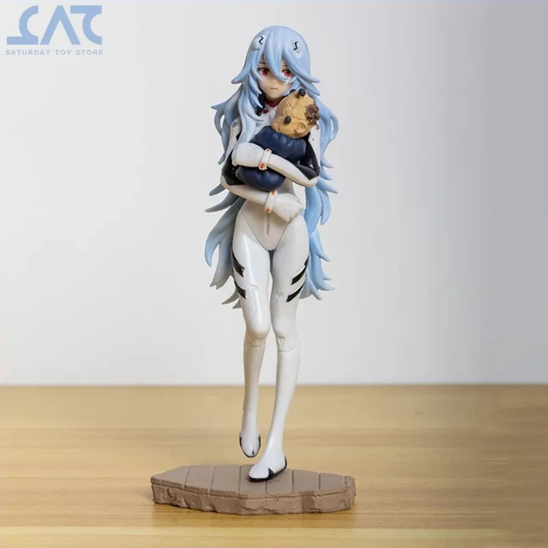 

13.5cm Anime Evangelion Ayanami Rei Figures Long Hair Rei Asuka Sexy Action Figurine PVC Statue Model Doll Collectible Toys Gift