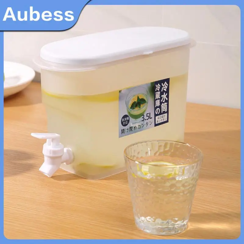 

Manual Refrigerator Cool Bucket Food Grade Cold Water Kettle Cold Water Pitcher Large Capacity Drinking Bottle Drinkware