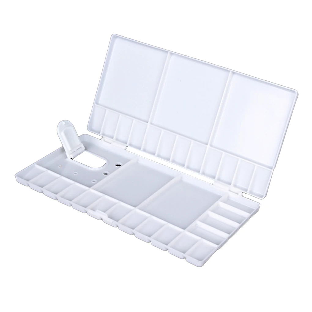 

Складной Лоток для рисования Инструменты для рисования многофункциональная палитра держатель для смешивания Акварельная светильник Кая п...