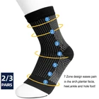 Носки компрессионные для мужчин и женщин, поддержка щиколотки, каблука, рукава ангела, супинатор, снятие боли, 2022