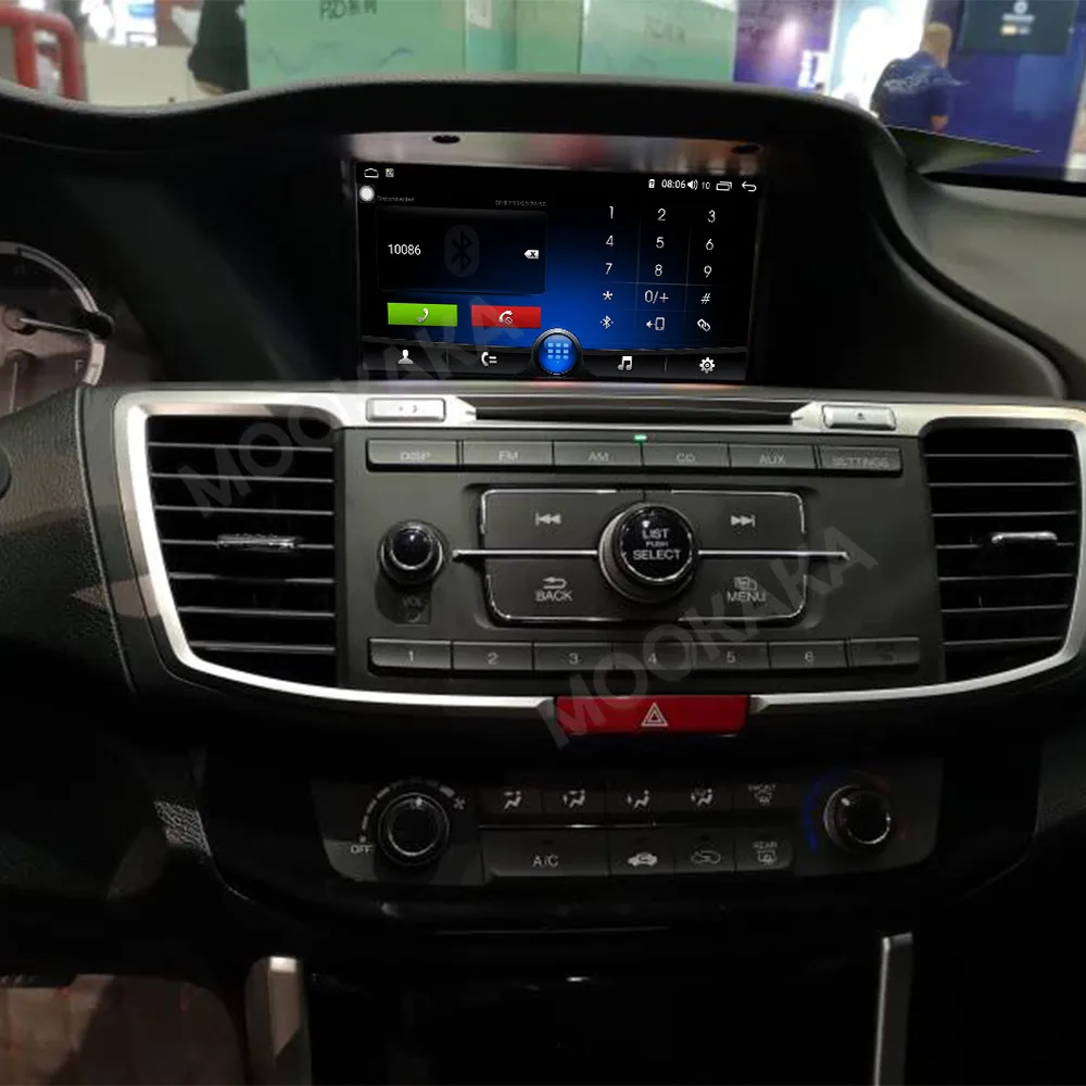 Фото Для Honda Accord 9-го поколения 2014 ~ 2016 автомобильный радиоприемник мультимедийный плеер Carplay Android авторадио стерео GPS Navi головное устройство №2