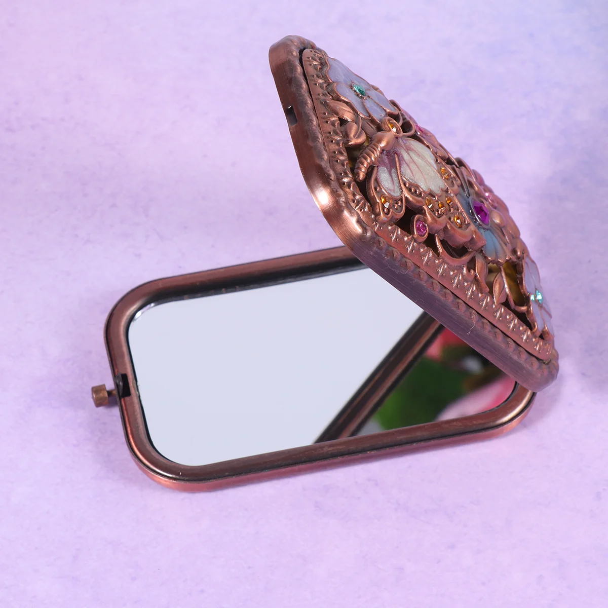 

1PC Makeup Compact Mirror Makeup Mirror Handheld Compact Mirror for Handbag Mirror Compact Makeup Mirror for Handbag