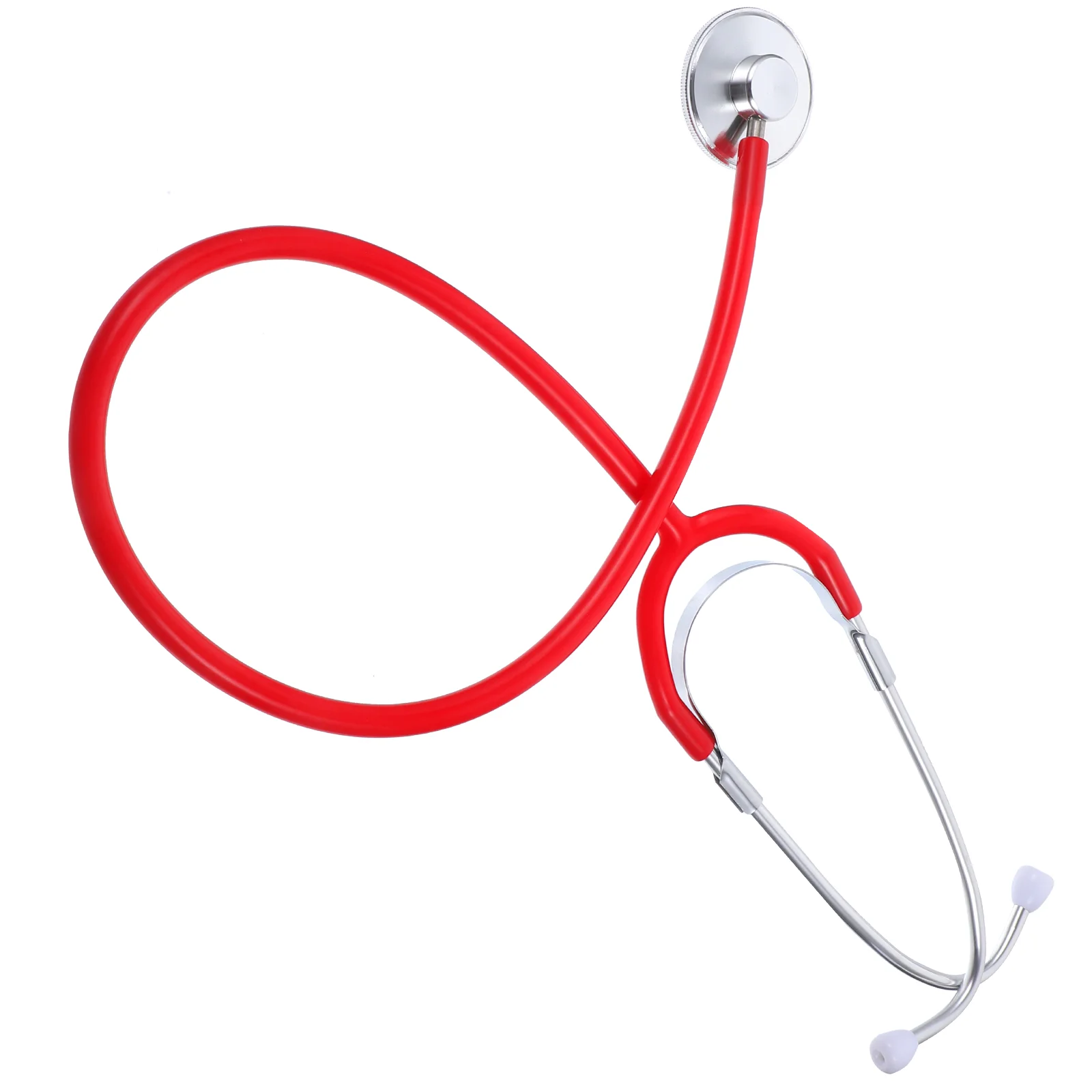 

Kids Stethoscope Light Students for Props Stethoscope for Kids Masquerade Childrens Educational Simulation, Red