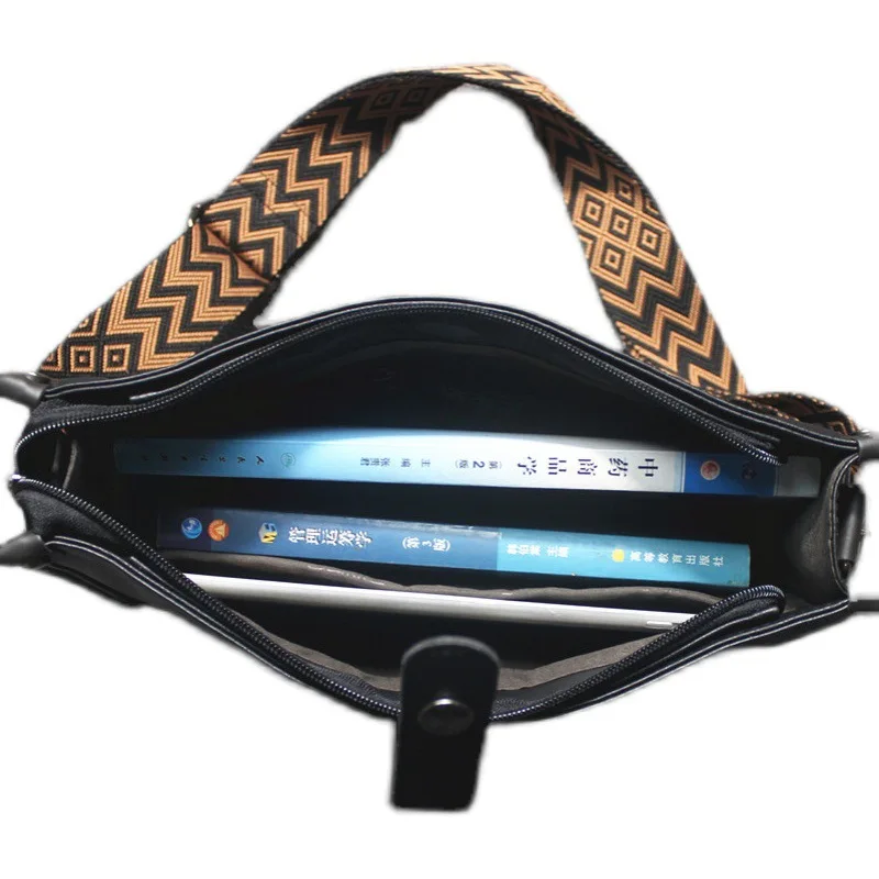 Retro Brown Leather Men Messenger Bags Men Shoulder Bag Crossbody Bag Fashion New Large Capacity Casual Tote Handbag Bag For Man