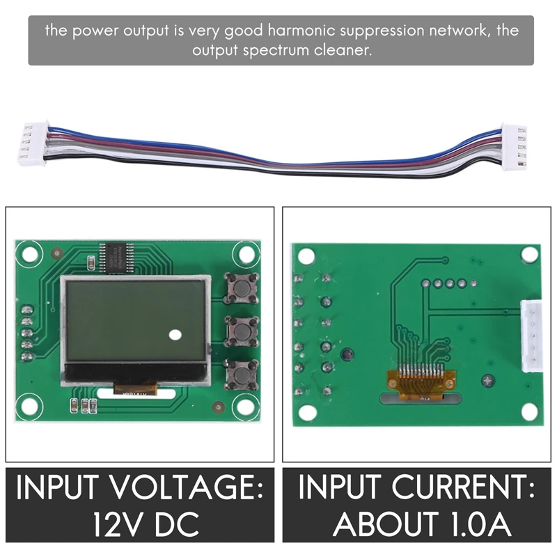 Собранный FM-трансмиттер 0 5 Вт-7 Вт радиостанция PLL стерео цифровая частота + ЖК