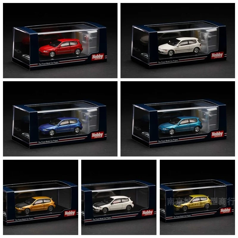 

Готовая Игрушечная модель автомобиля Spot 1/64 Hobbyn Honda Civic EG6 JDM