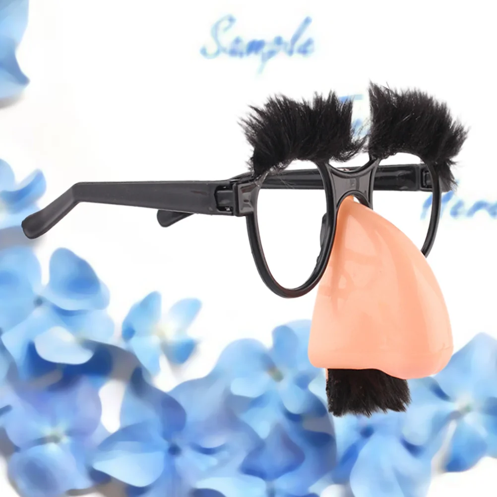 

Glasses Nose Funny Disguise Halloween Mustache Party Sunglasses Big Eyeglasses Costumes Fake Novelty Costume Eyebrows Kids Props