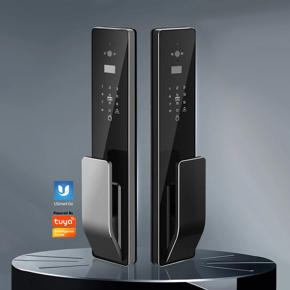 Fechadura digital 3D Face Блокировка распознаванием умная дверь по заводской цене со