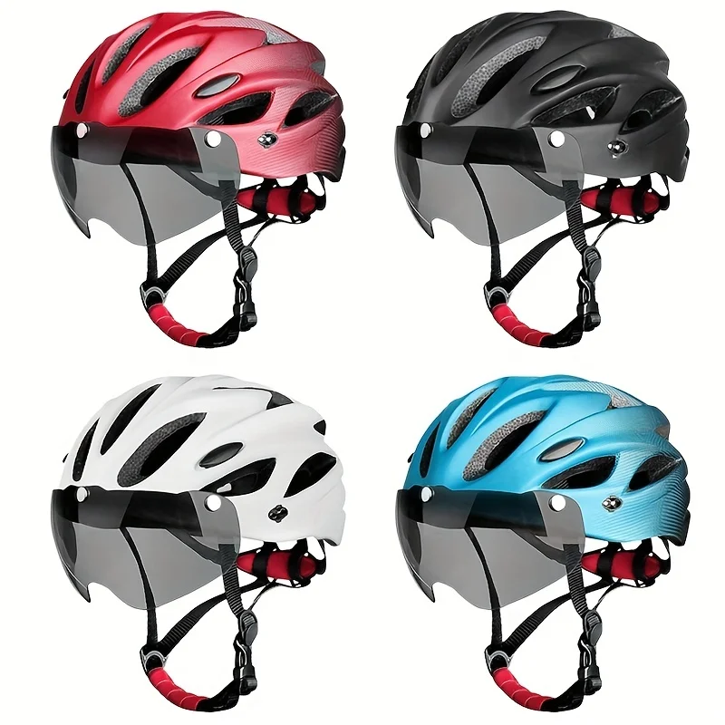 

Легкий велосипедный шлем со стандартным хвостом, защитный шлем для горного и шоссейного велосипеда
