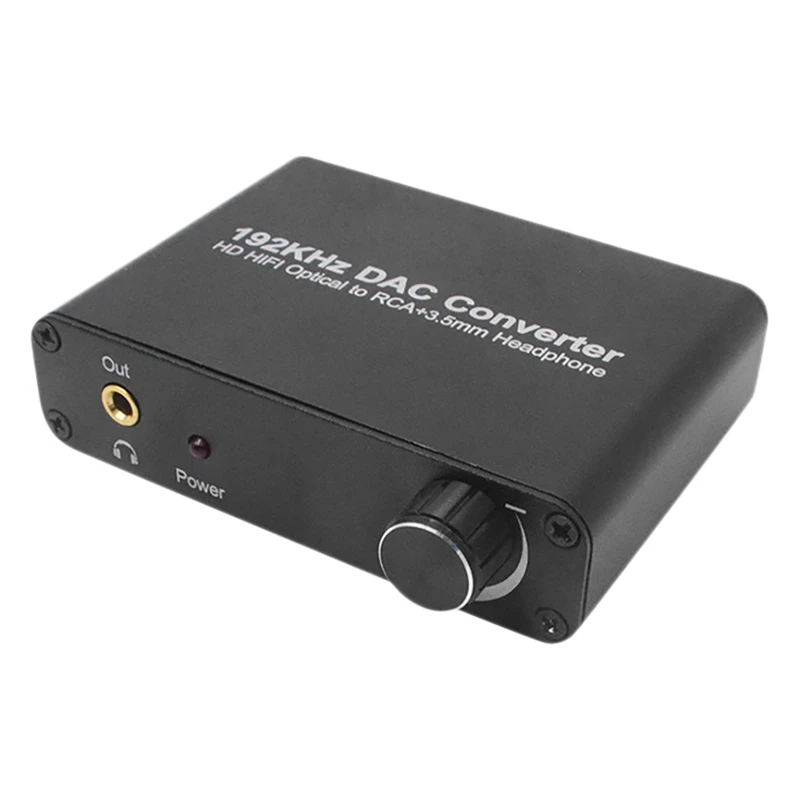 

Digital to Analog Audio Converter Dolby Ac-3/Dts Coaxial Channel Support Lpcm/Pcm/Raw Input 2.0 Audio Output for Home