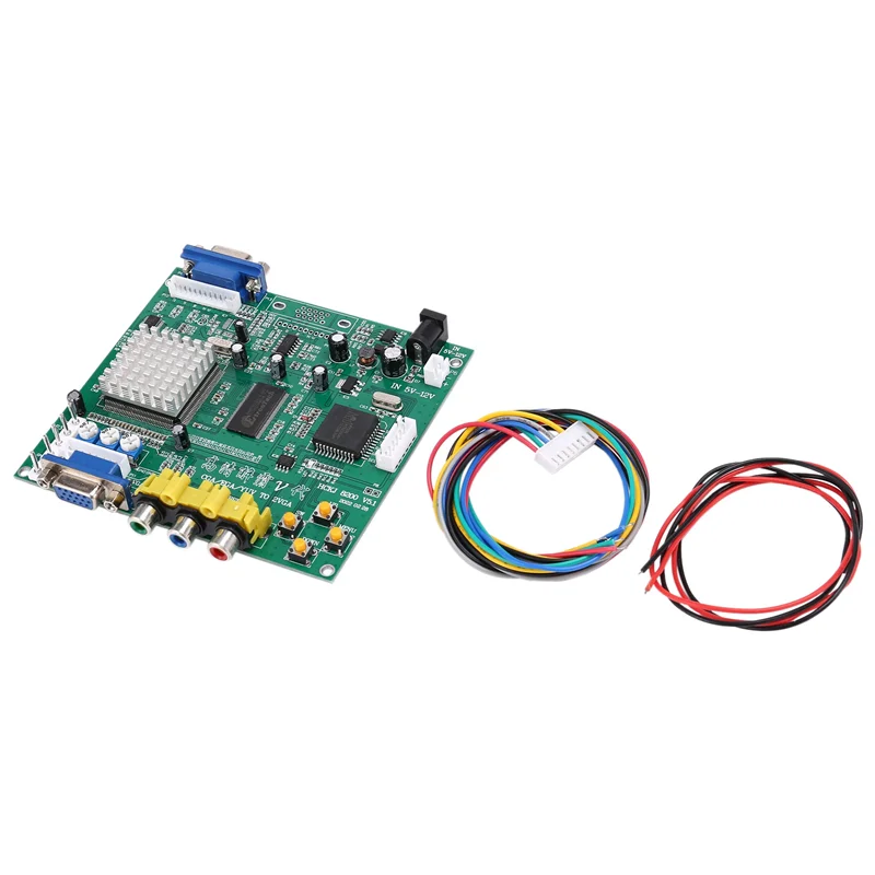 GBS8200 CGA/EGA/YUV/RGB в выход VGA аркадная игра Jamma HD видеоконвертер плата монитор на