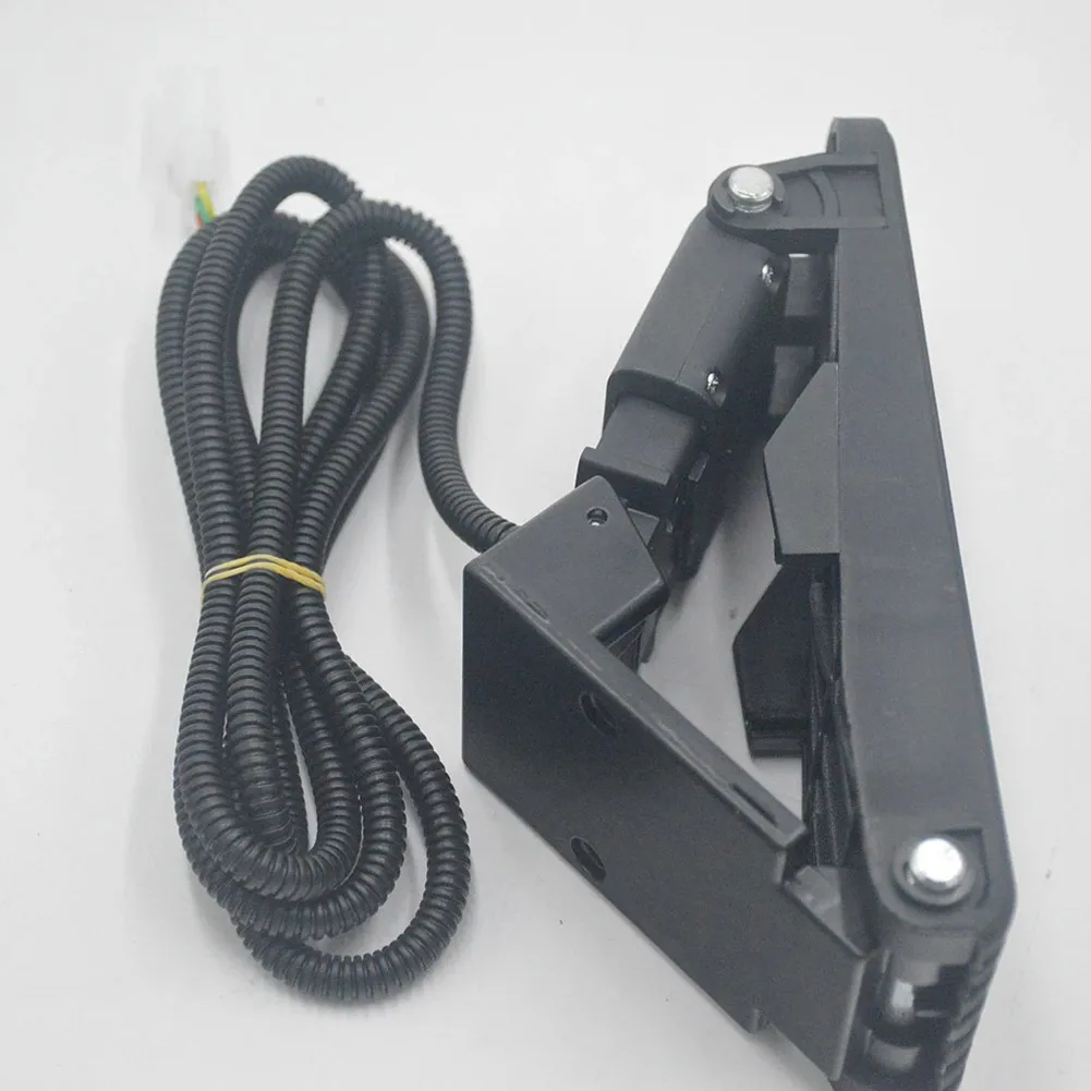

Accelerator Bicycle Pedal Foot Throttle 17.5cm*6cm*13cm 24V-72V Universal Black Easy To Assemble Speed Control