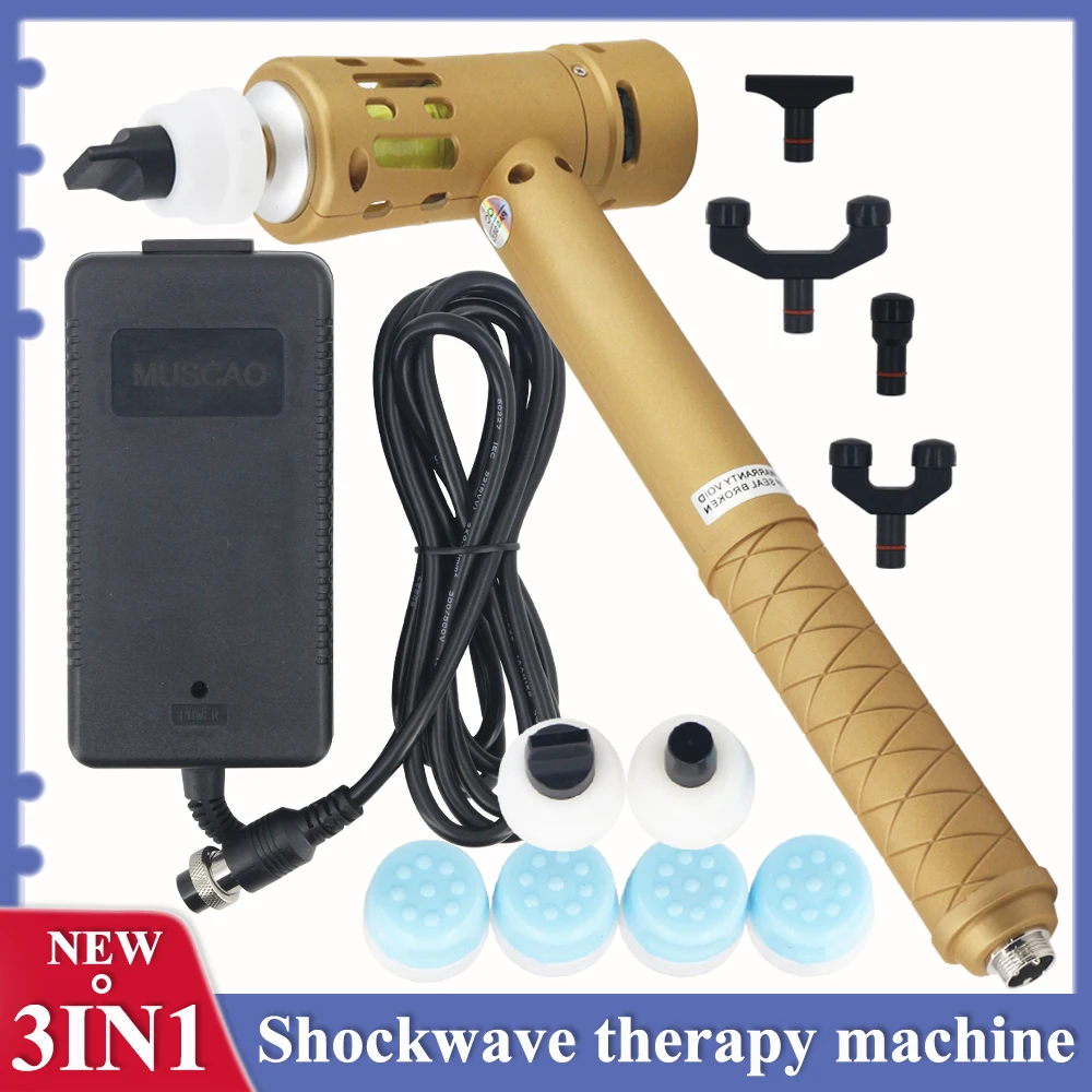 

Shock Wave Shockwave Therapy Machine Relaxation ED Treatment Back Waist Knee Pain Relief 650nm Laser Red Light Therapy Devices