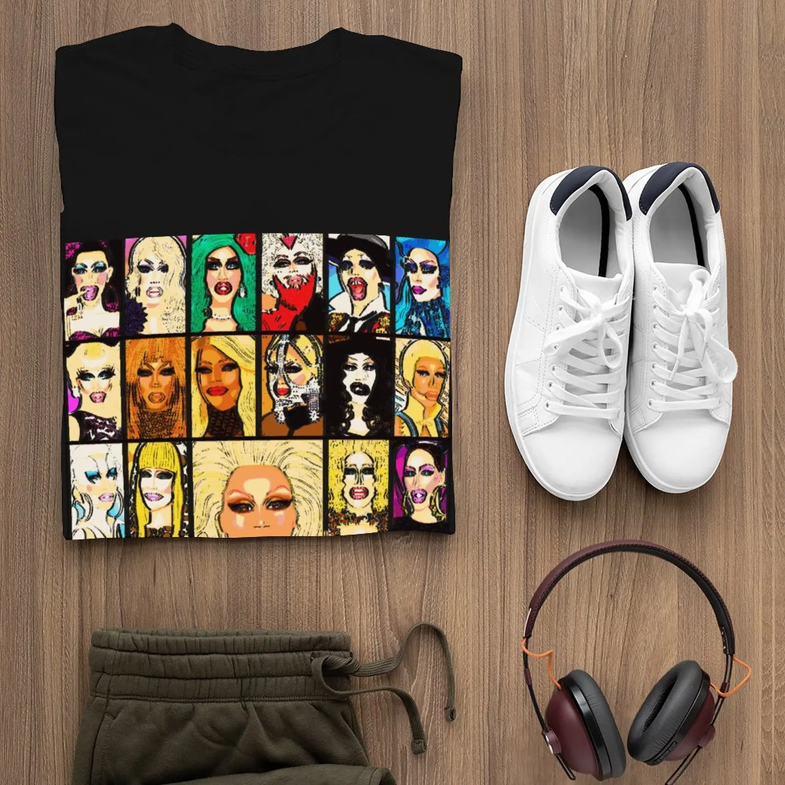 Винтажные футболки DRAG QUEEN Royal Essential Rpdr Rupauls Drag Race ЛГБТ 100% хлопковая футболка с