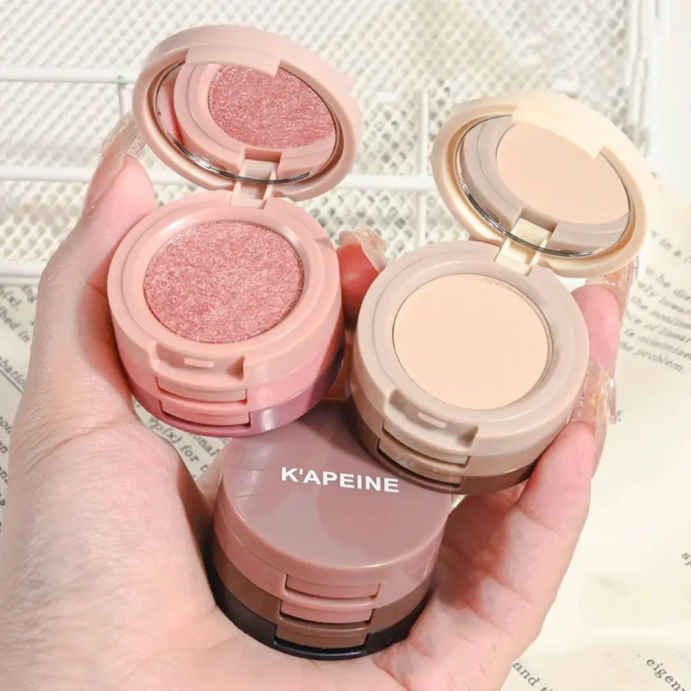 

1PC Makeup Palette Matte Pearlescent Eyeshadow Blush 3-in-1 Highlighter Facial Contour Brightening Three-layer Palettes Tools