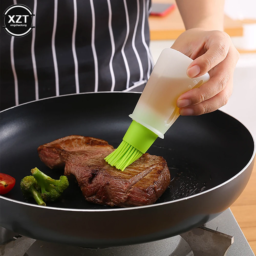 Силиконовая масляная щетка для барбекю устойчивая к высоким температурам