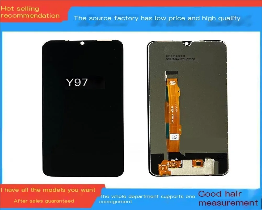 suitable for vivo y97 mobile phone screen assembly wholesale lcd touch original display inside and outside integrated lcd for free global shipping