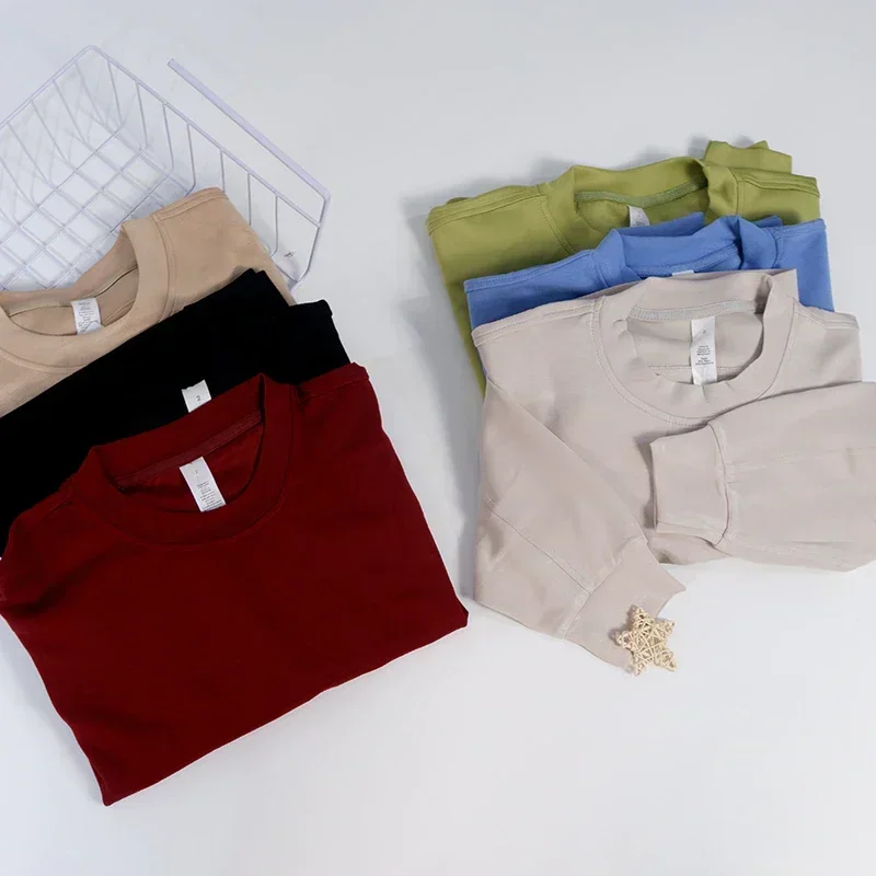 Рубашка оверсайз с длинными рукавами укороченная толстовка длиной до талии