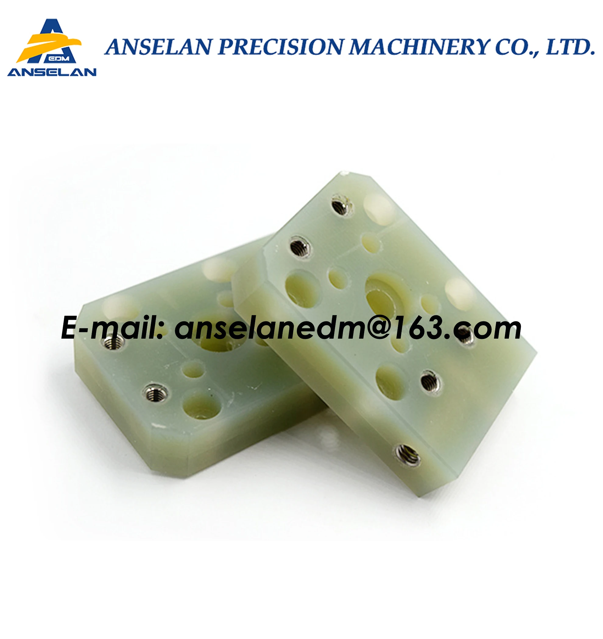 A290-8119-X764 Isolation Plate Lower 56x40x13t for 0iD,0iDDP machine. edm wear parts A290.8119.X764, A2908119X764 Isolator Plate