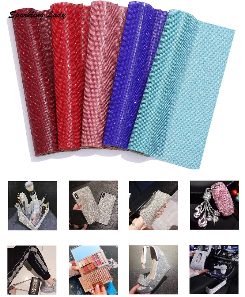 Массовые листы со стразами для исправления 40x24 см самоклеящаяся наклейка с