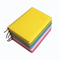 a5 color changing pu notepad meeting training learning agenda this office stationery business notebook travel planner book 200p