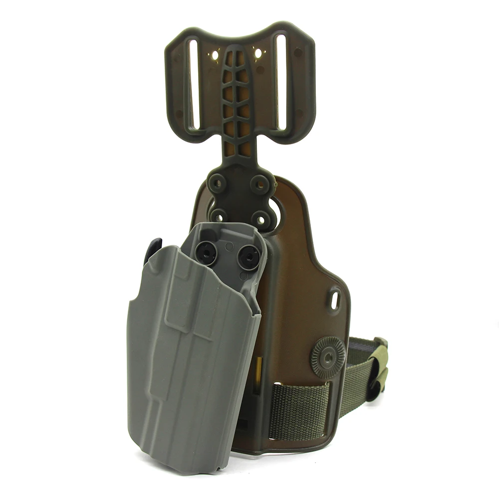 

Tactical Drop Leg Holster For Glock 17 CZ75 Beretta M9 92Fs Walther Ppq M2 9/40 Taurus Pistol Thigh Holster Hunting Accessories